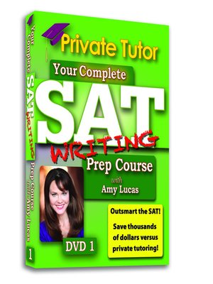cover image of Private Tutor - Writing DVD 1 - SAT Prep Course
